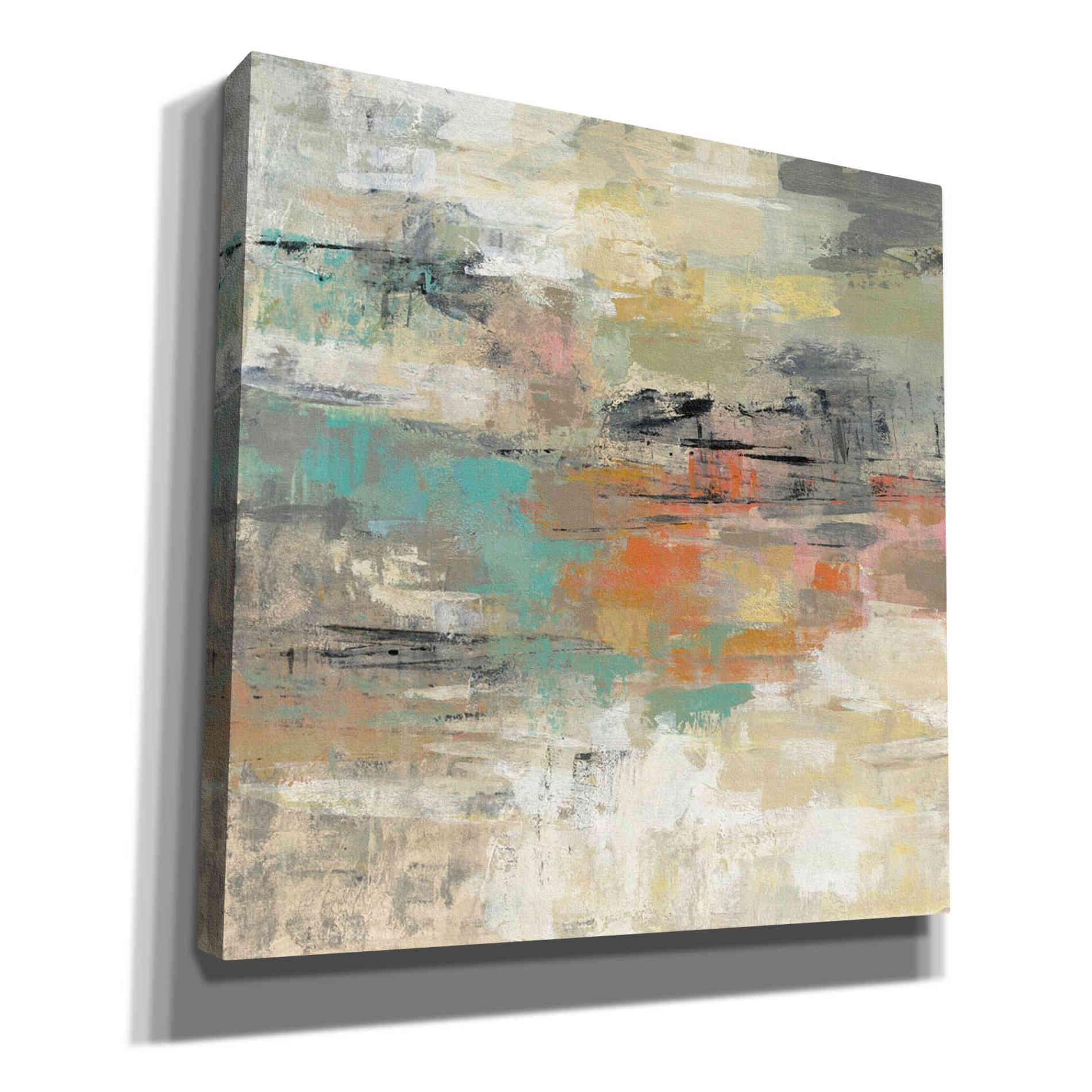 'Gentle Gaze' by Silvia Vassileva, Canvas Wall Art,Size 1 Square