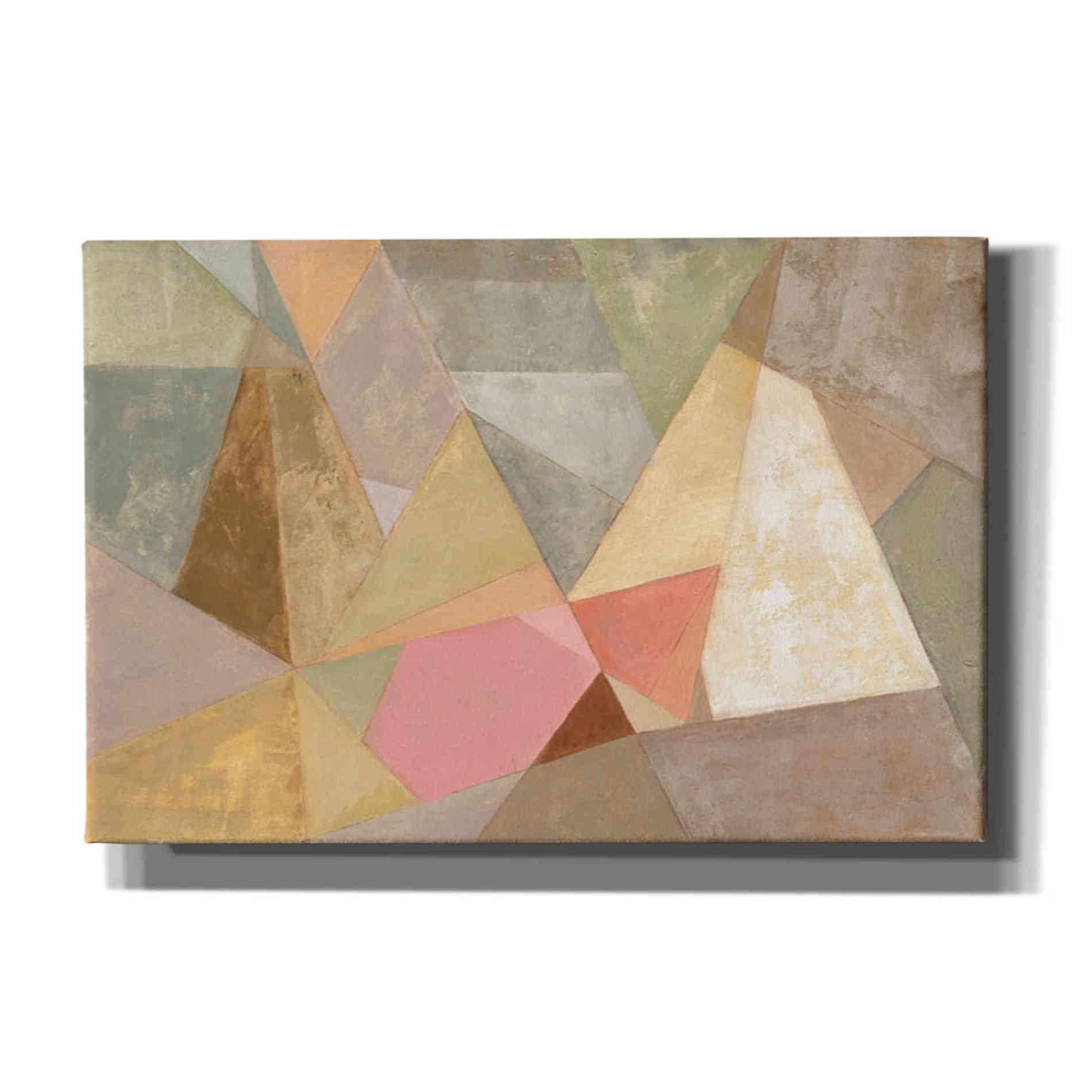 "Geometric Abstract" by Silvia Vassileva, Canvas Wall Art,Size A Landscape