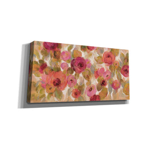 "Glorious Pink Floral I" by Silvia Vassileva, Canvas Wall Art,Size 2 Landscape
