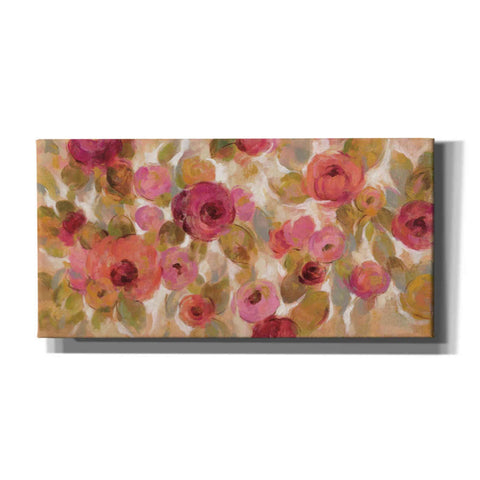 Image of "Glorious Pink Floral I" by Silvia Vassileva, Canvas Wall Art,Size 2 Landscape