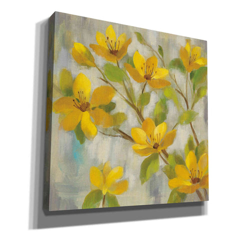 Image of 'Golden Bloom I' by Silvia Vassileva, Canvas Wall Art,Size 1 Square