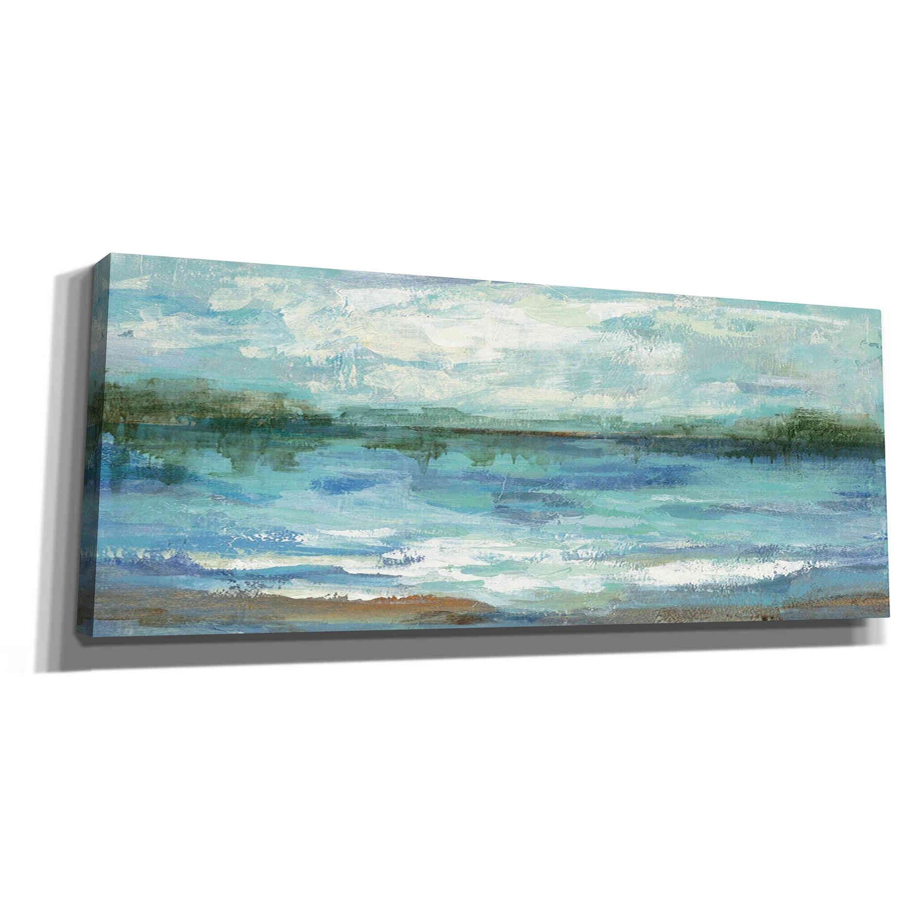 "Mirrored Sky" by Silvia Vassileva, Canvas Wall Art,Size 3 Landscape