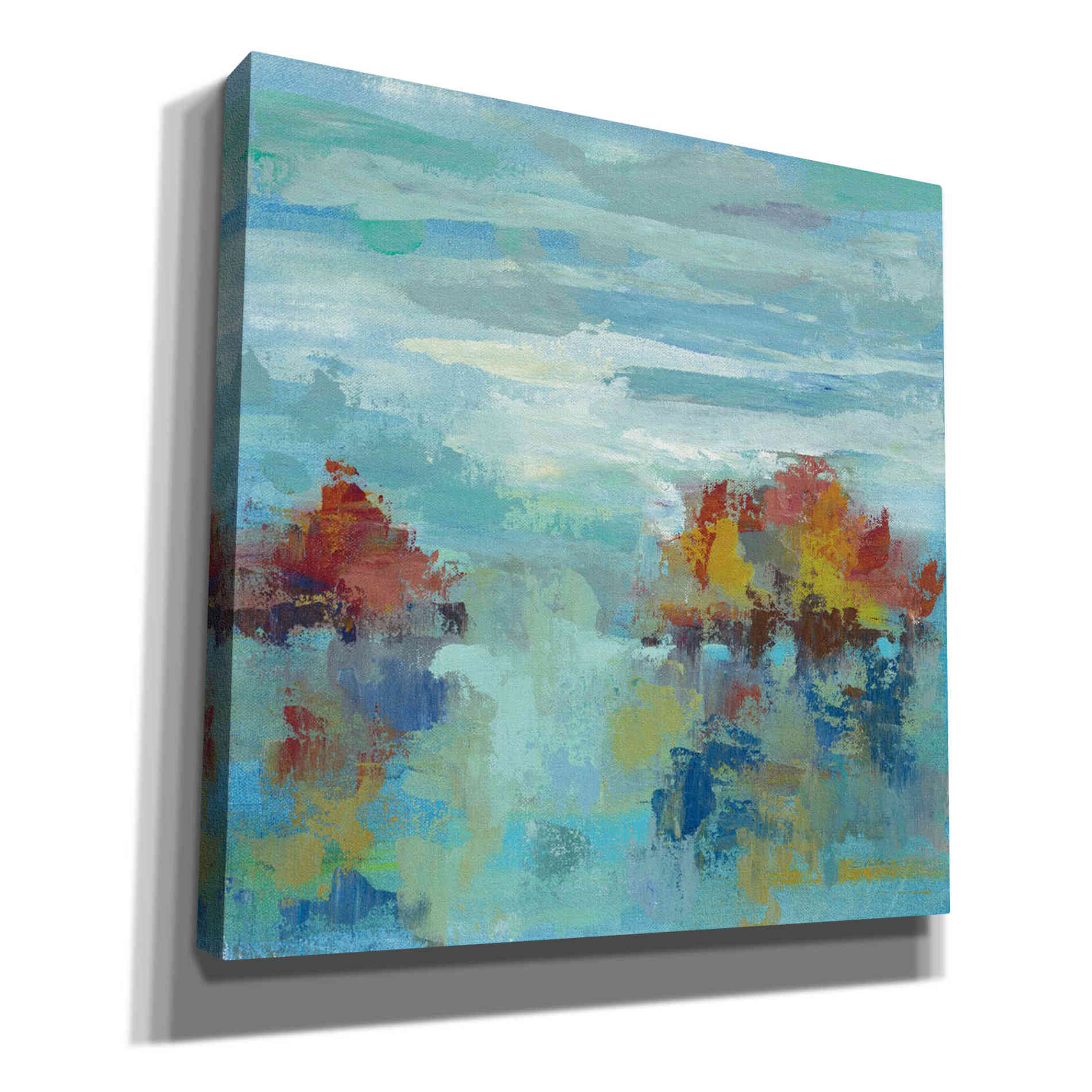 'Morning Mist II' by Silvia Vassileva, Canvas Wall Art,Size 1 Square