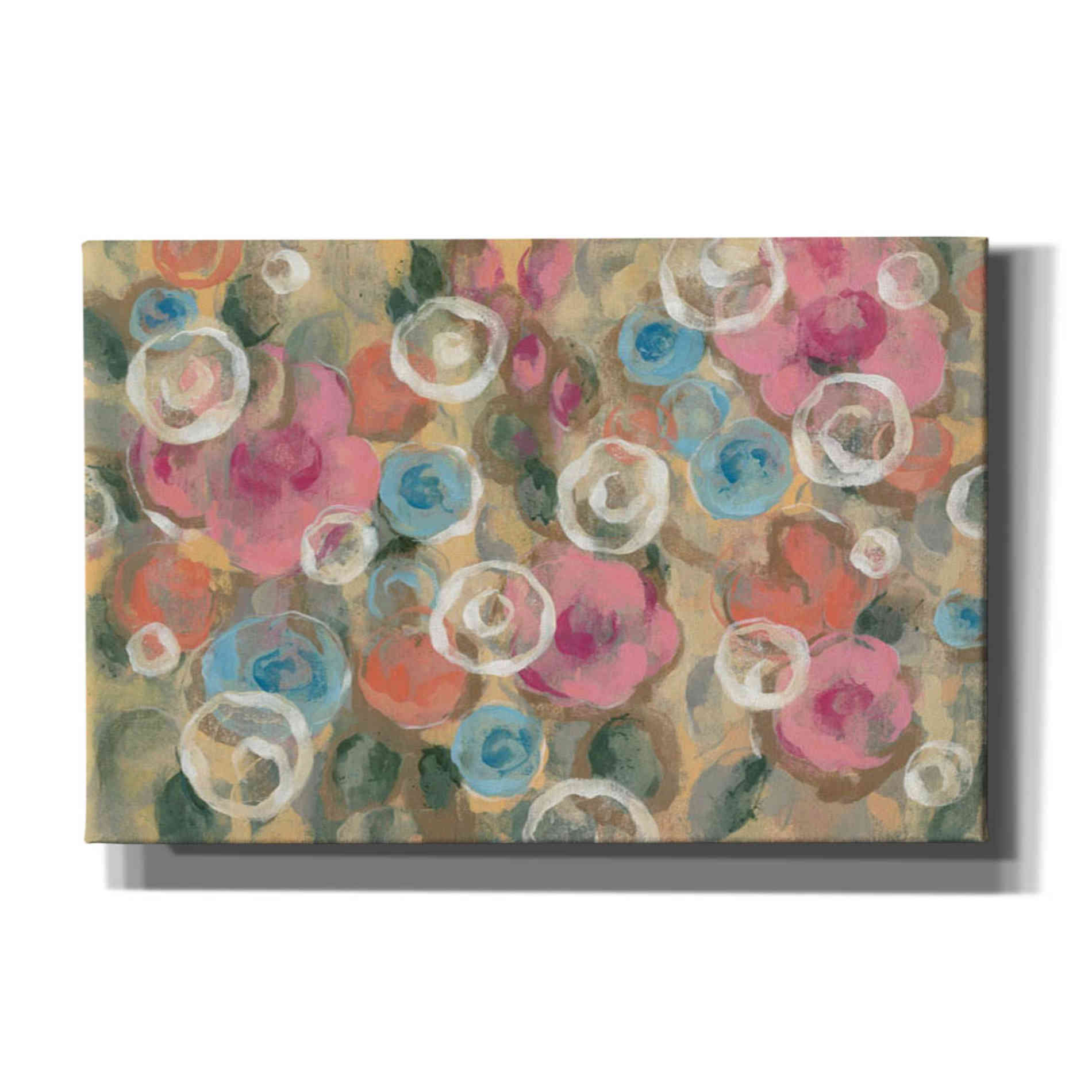 "Parisian Floral I" by Silvia Vassileva, Canvas Wall Art,Size A Landscape
