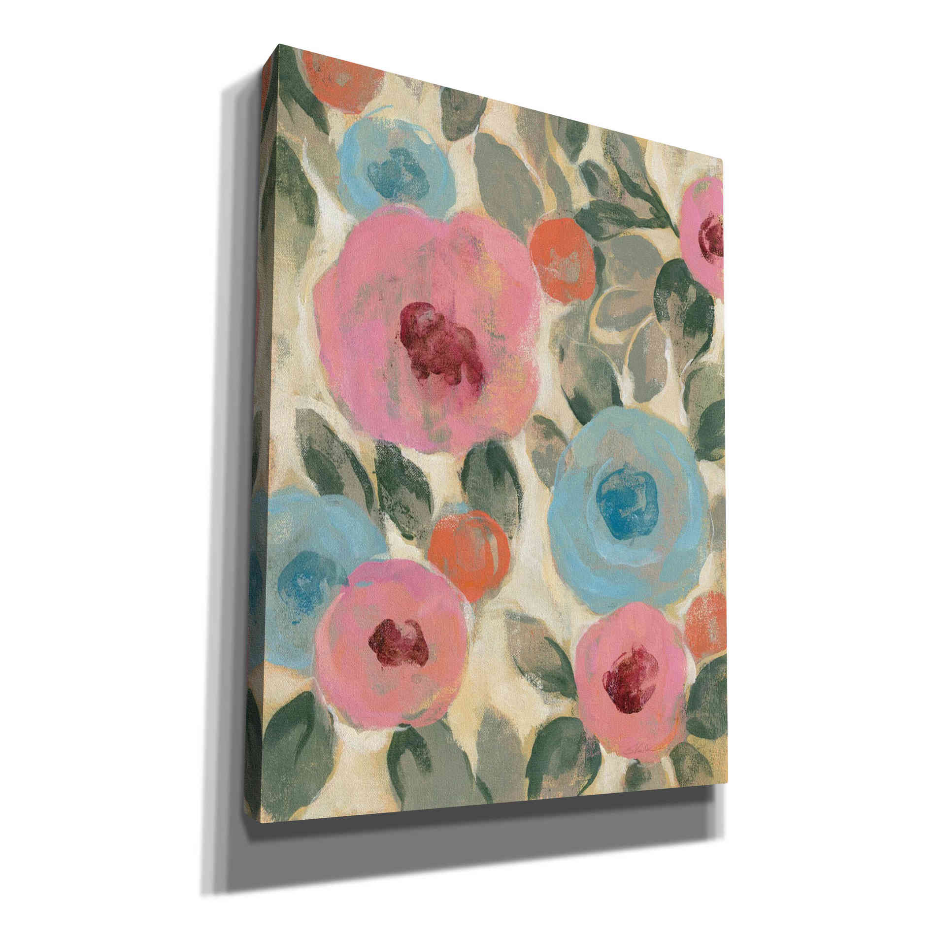 "Parisian Floral II" by Silvia Vassileva, Canvas Wall Art,Size C Portrait