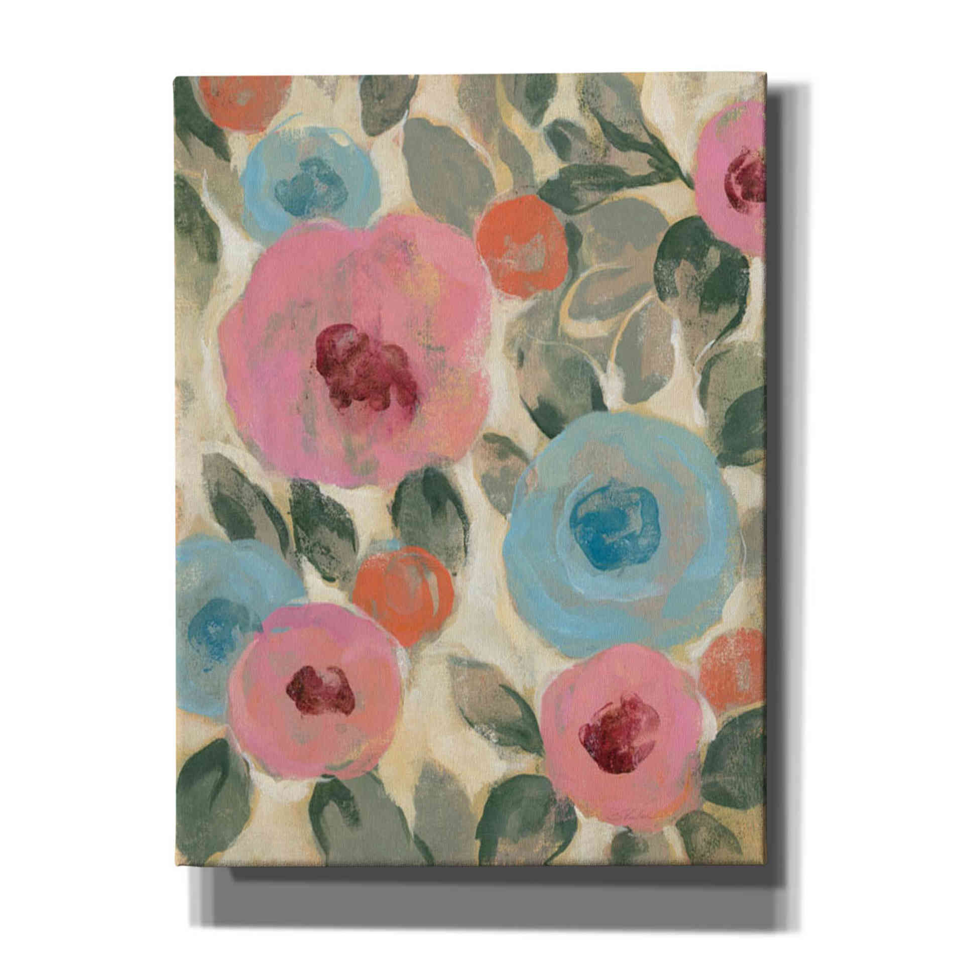 "Parisian Floral II" by Silvia Vassileva, Canvas Wall Art,Size C Portrait