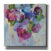 'Pink and Blue III' by Silvia Vassileva, Canvas Wall Art,Size 1 Square
