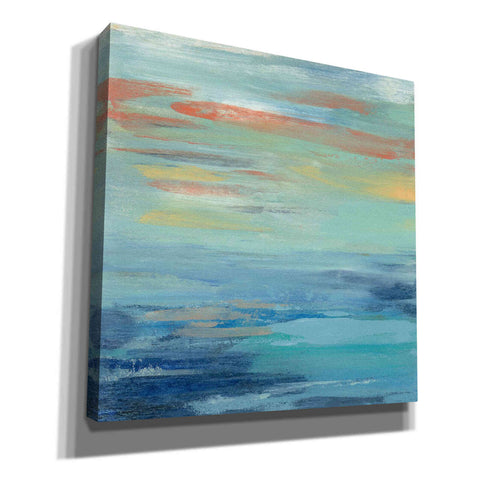 Image of 'Sunset Beach I' by Silvia Vassileva, Canvas Wall Art,Size 1 Square