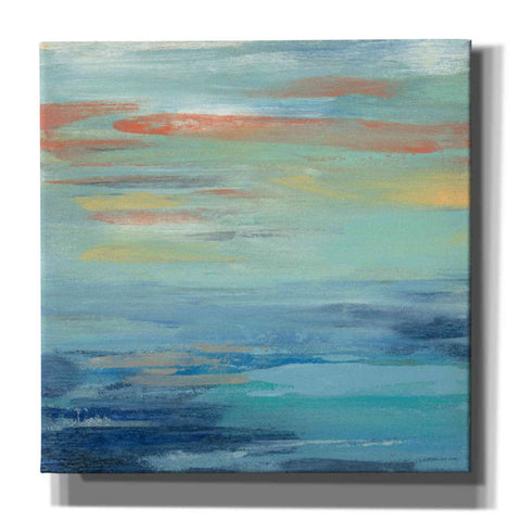 Image of 'Sunset Beach I' by Silvia Vassileva, Canvas Wall Art,Size 1 Square