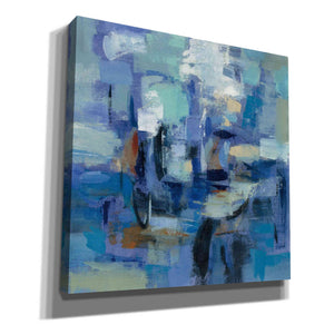 'Ultramarine Wave II' by Silvia Vassileva, Canvas Wall Art,Size 1 Square