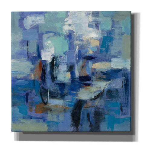 Image of 'Ultramarine Wave II' by Silvia Vassileva, Canvas Wall Art,Size 1 Square