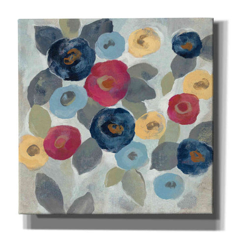 Image of 'Winter Flowers III' by Silvia Vassileva, Canvas Wall Art,Size 1 Square