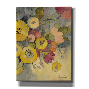 "Yellow Floral Duo I" by Silvia Vassileva, Canvas Wall Art,Size B Portrait