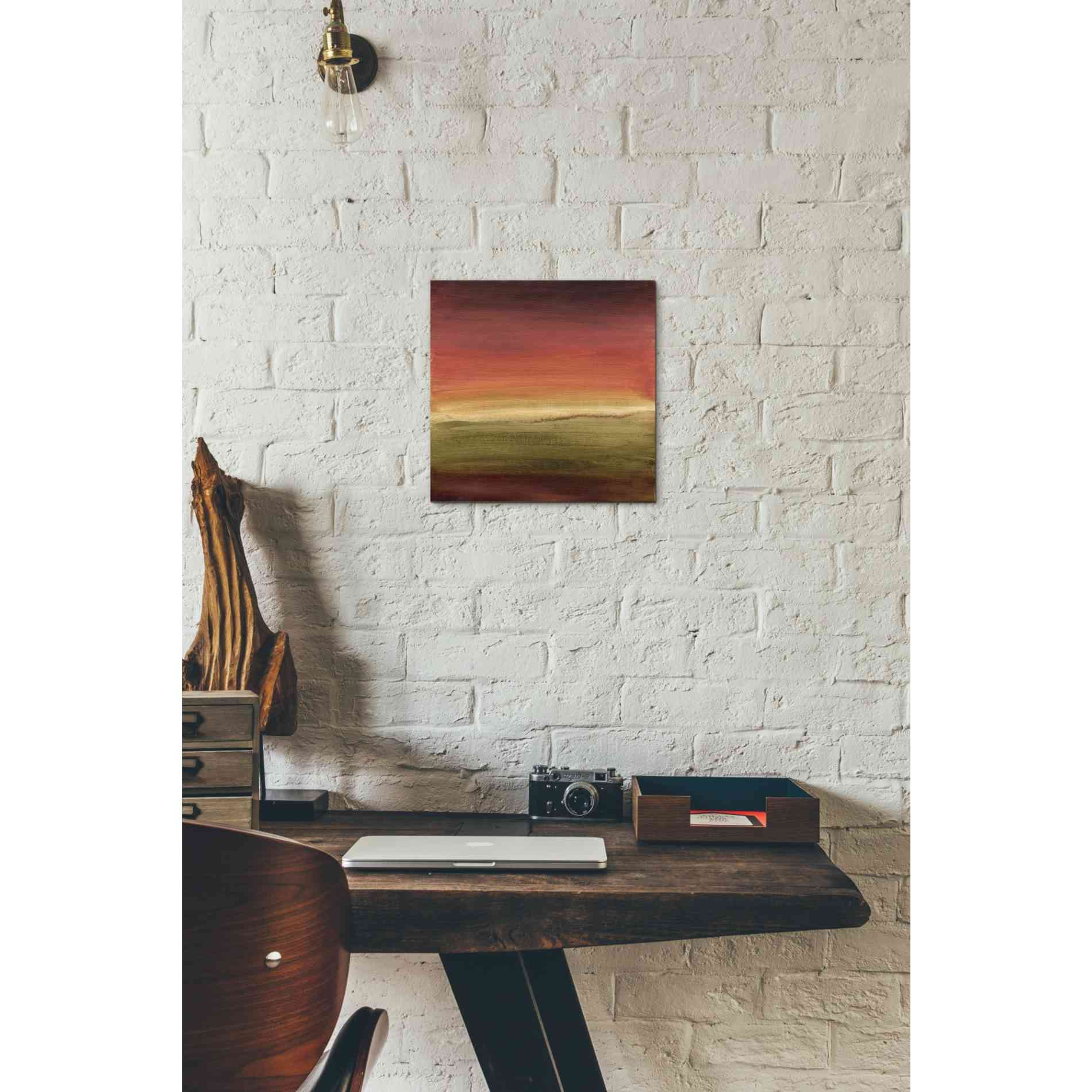 'Abstract Horizon I' by Ethan Harper, Canvas Wall Art,12 x 12