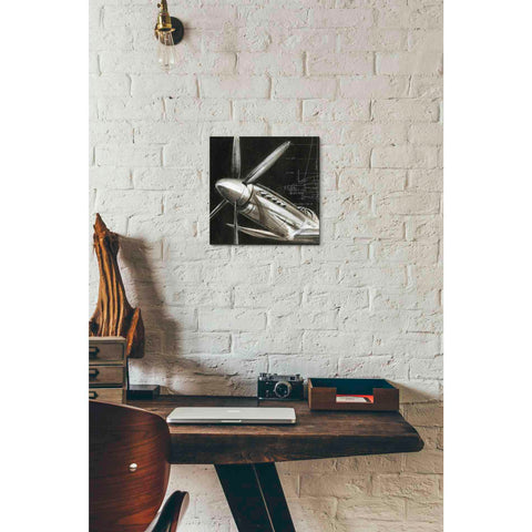 Image of 'Aerial Navigation II' by Ethan Harper, Canvas Wall Art,12 x 12