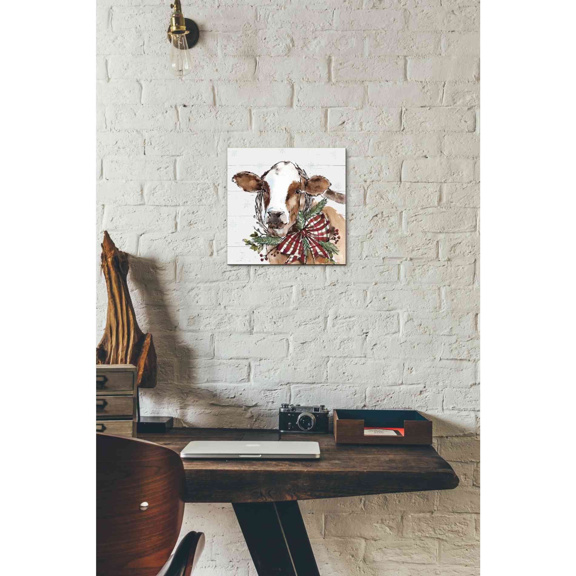 'Holiday on the Farm VIII' by Anne Tavoletti, Canvas Wall Art,12 x 12