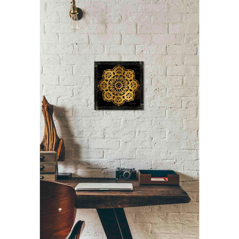 Image of 'Gold Mandala I' by Cindy Jacobs, Canvas Wall Art,12 x 12