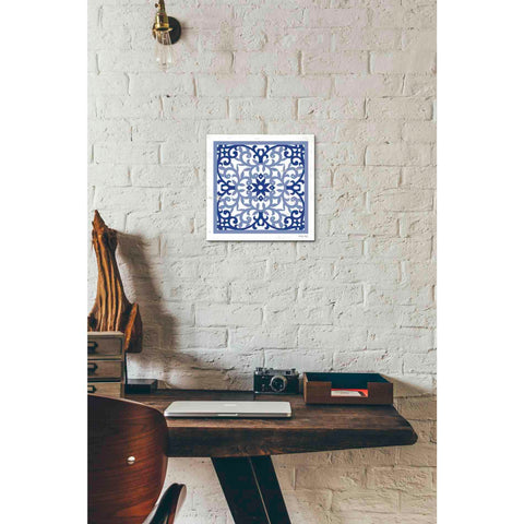 Image of 'Blue Tile V' by Cindy Jacobs, Giclee Canvas Wall Art