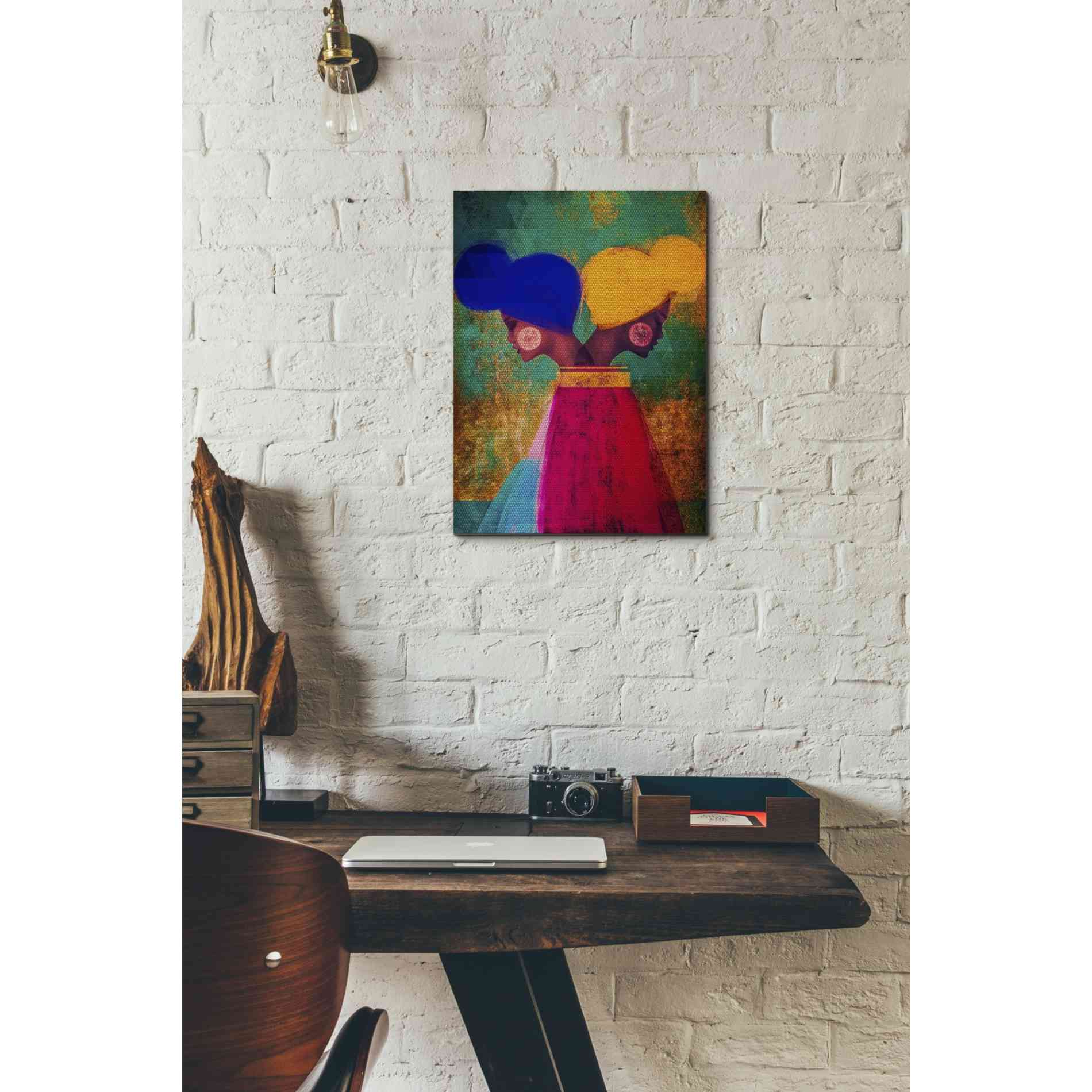 'Easy Ease (Vibrant)' by Erin K Robinson, Giclee Canvas Wall Art