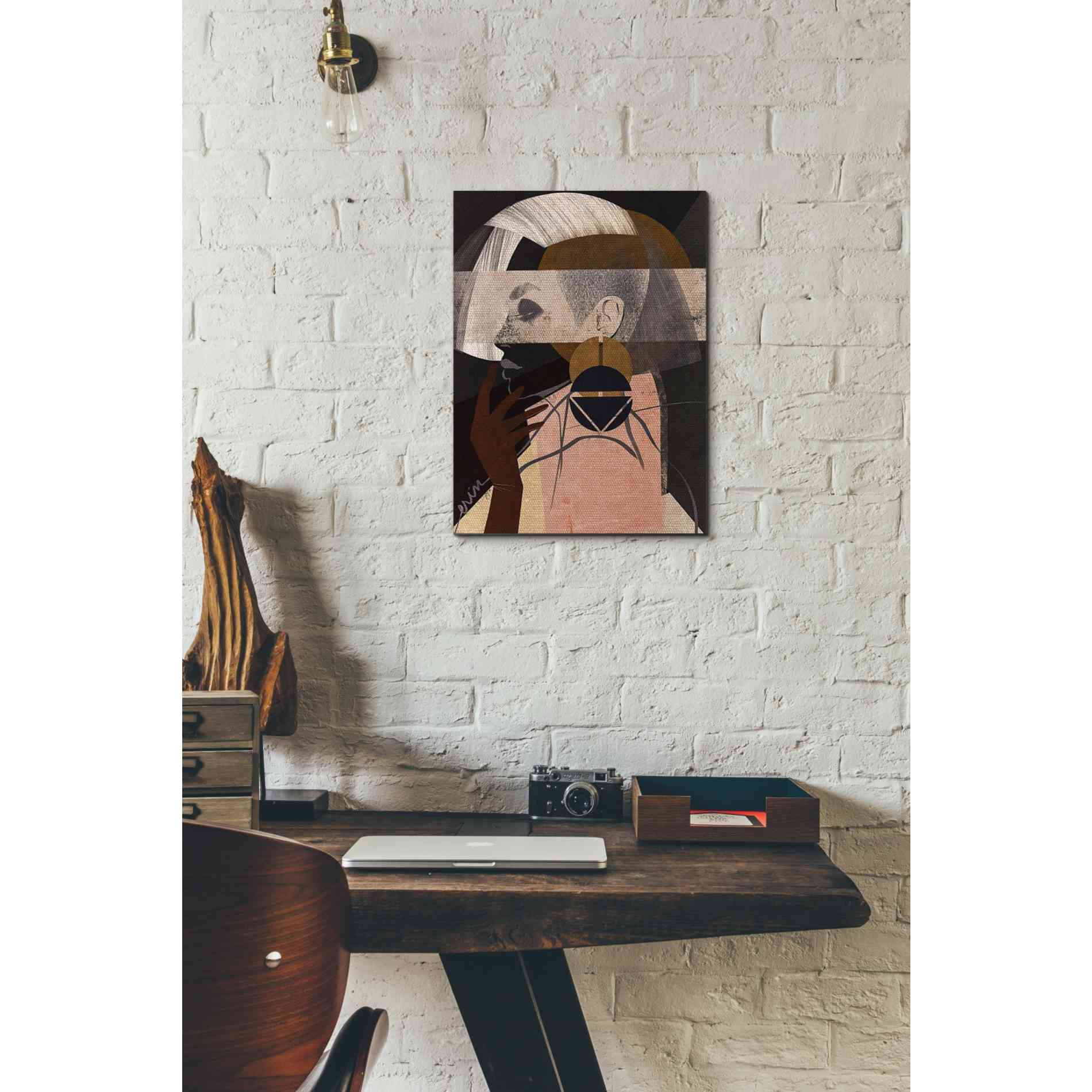 'Face Off No. 2' by Erin K Robinson, Giclee Canvas Wall Art