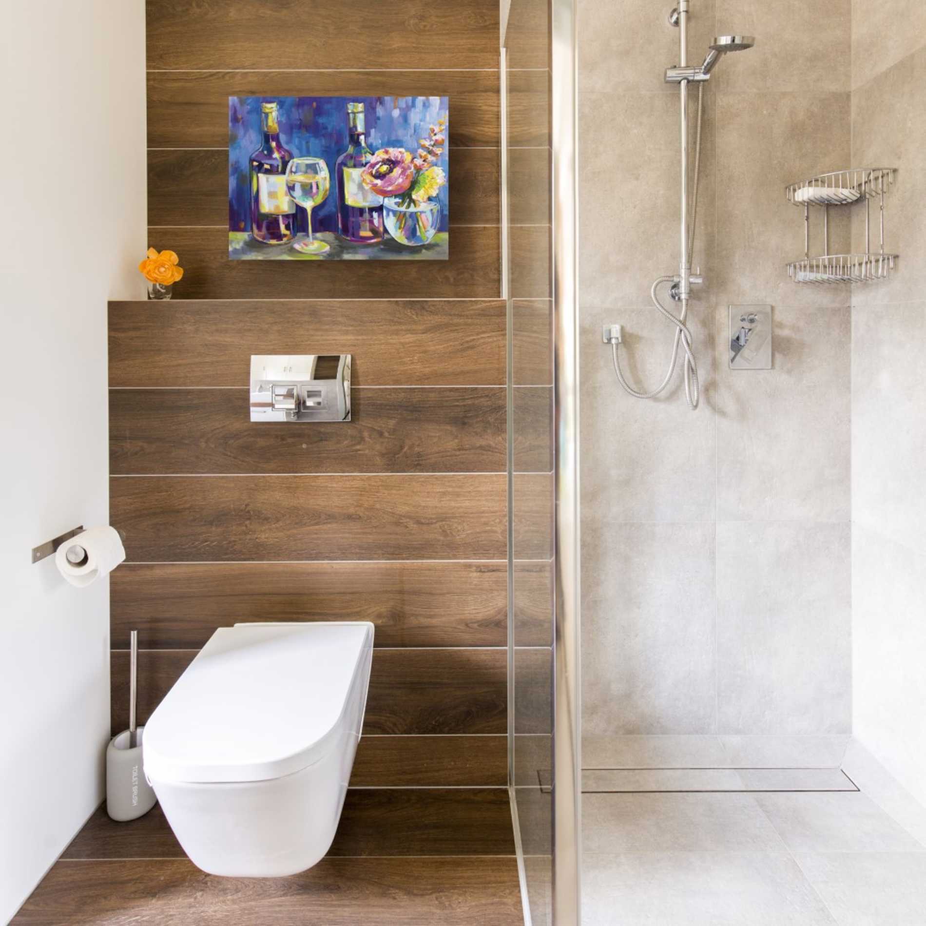 "Floral Party" by Jeanette Vertentes, Giclee Canvas Wall Art