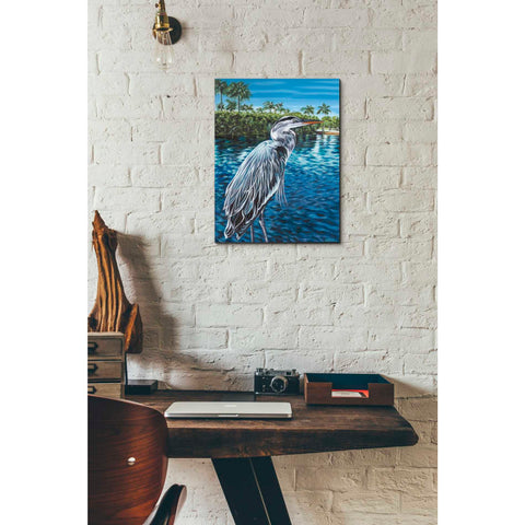 Image of 'Peaceful Heron I' by Carolee Vitaletti, Giclee Canvas Wall Art