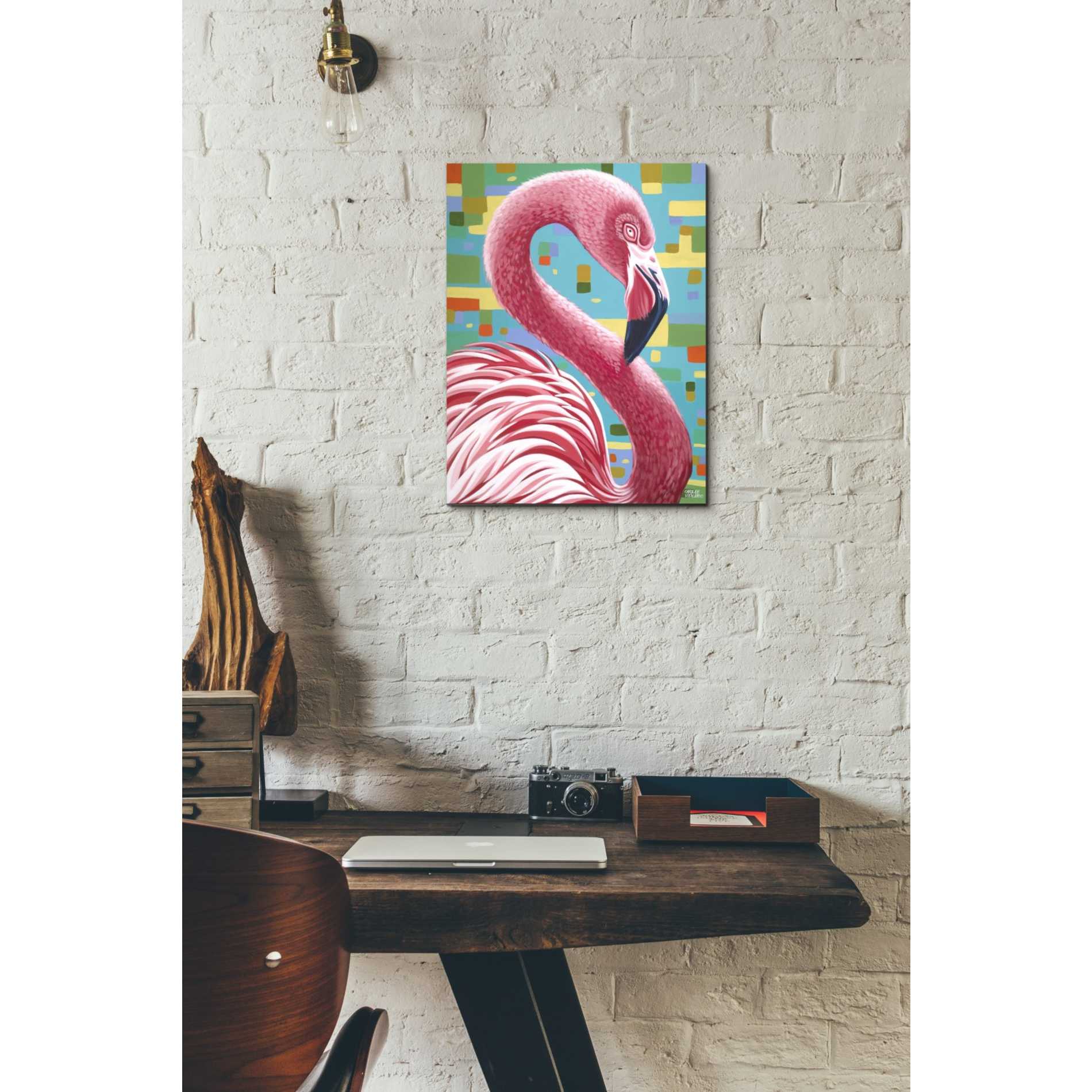 'Fabulous Flamingos I' by Carolee Vitaletti, Giclee Canvas Wall Art