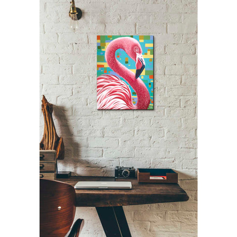 Image of 'Fabulous Flamingos I' by Carolee Vitaletti, Giclee Canvas Wall Art