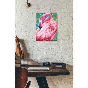 'Fabulous Flamingos II' by Carolee Vitaletti, Giclee Canvas Wall Art