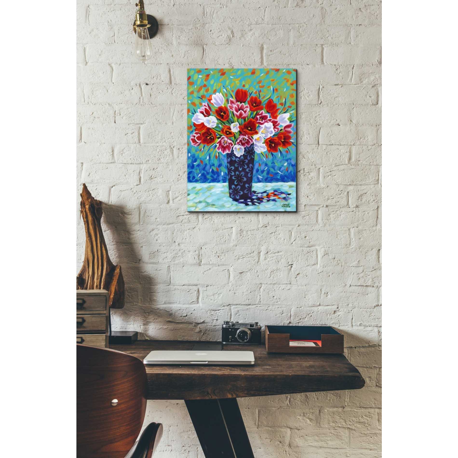 'Bouquet Celebration I' by Carolee Vitaletti, Giclee Canvas Wall Art
