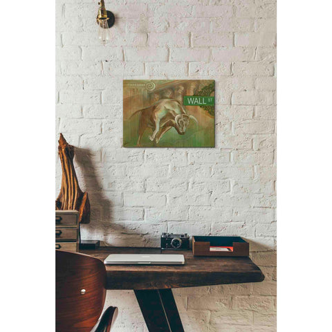Image of 'Bull Market' by Ethan Harper Canvas Wall Art,16 x 12