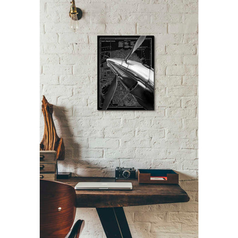 Image of 'Vintage Plane II' by Ethan Harper Canvas Wall Art,12 x 16