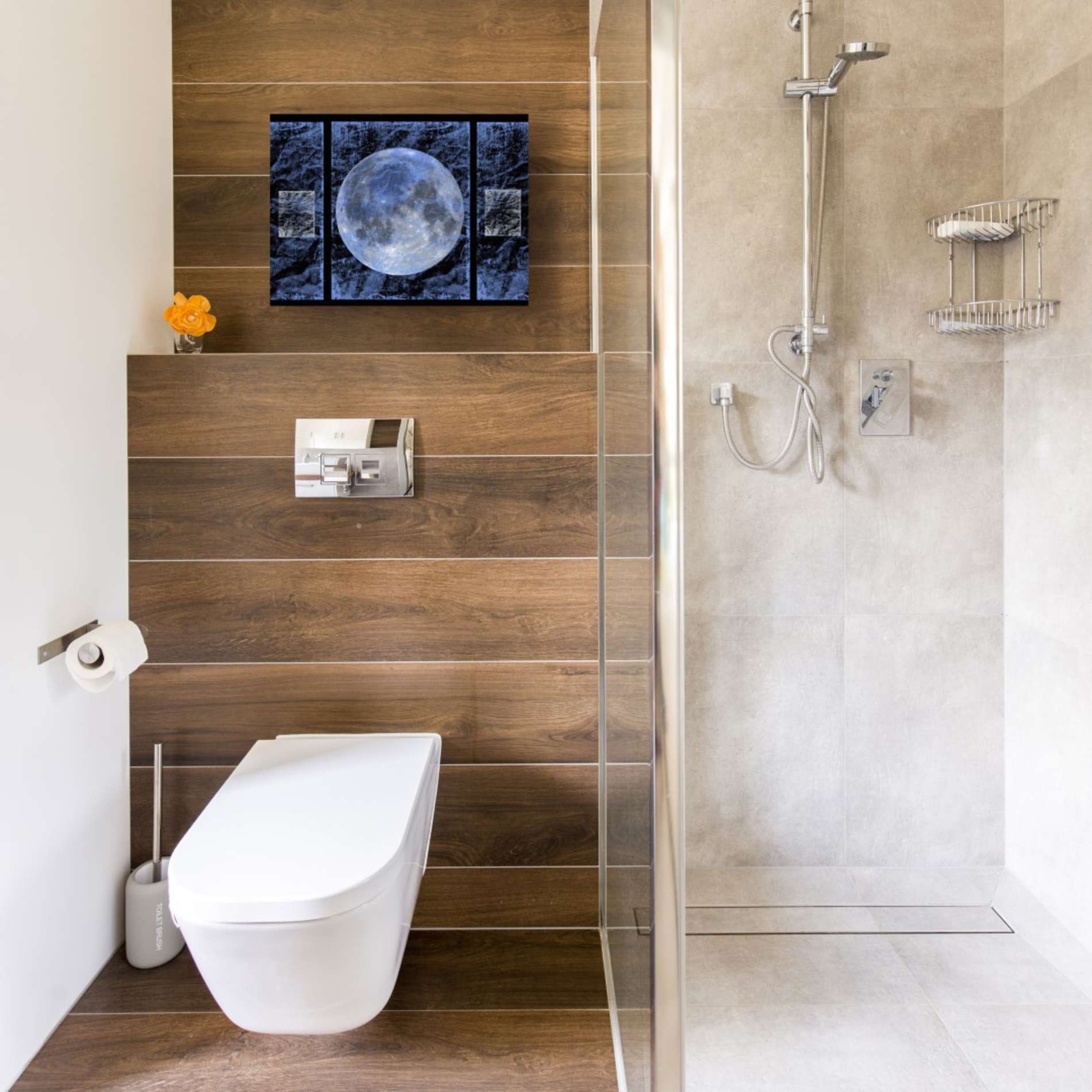 'Moon 1' by Irena Orlov, Canvas Wall Art,16 x 12