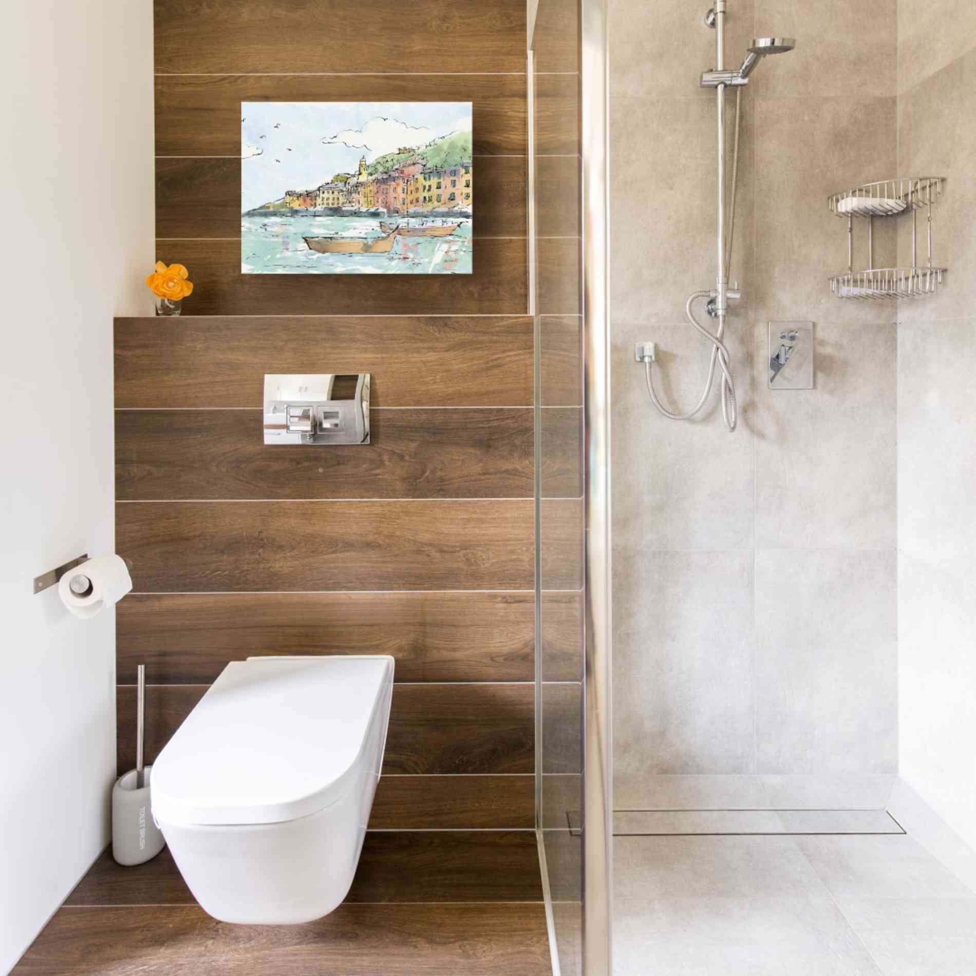 'Portofino I' by Anne Tavoletti, Canvas Wall Art,12 x 16