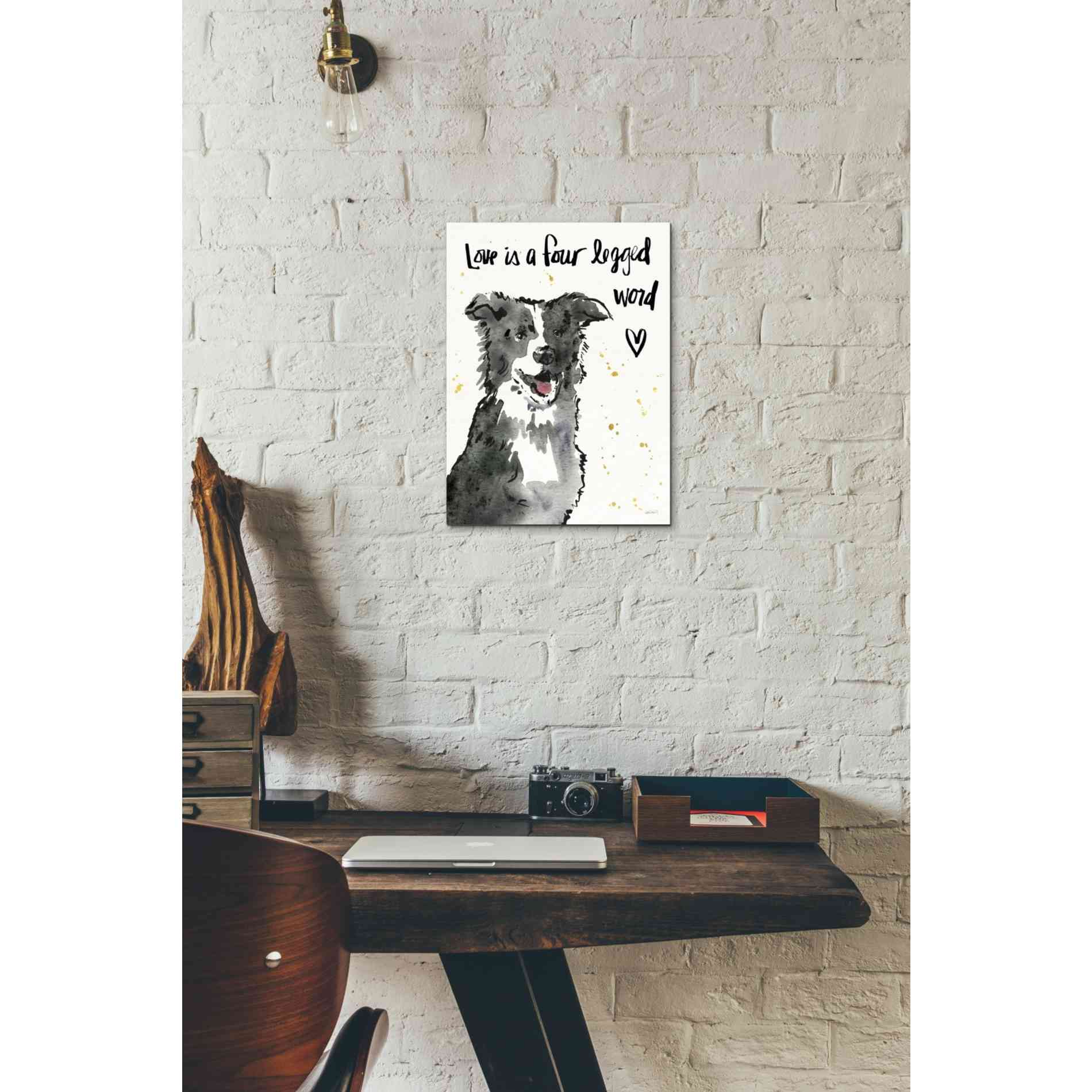 'Strike a Paws XI' by Anne Tavoletti, Canvas Wall Art,12 x 16