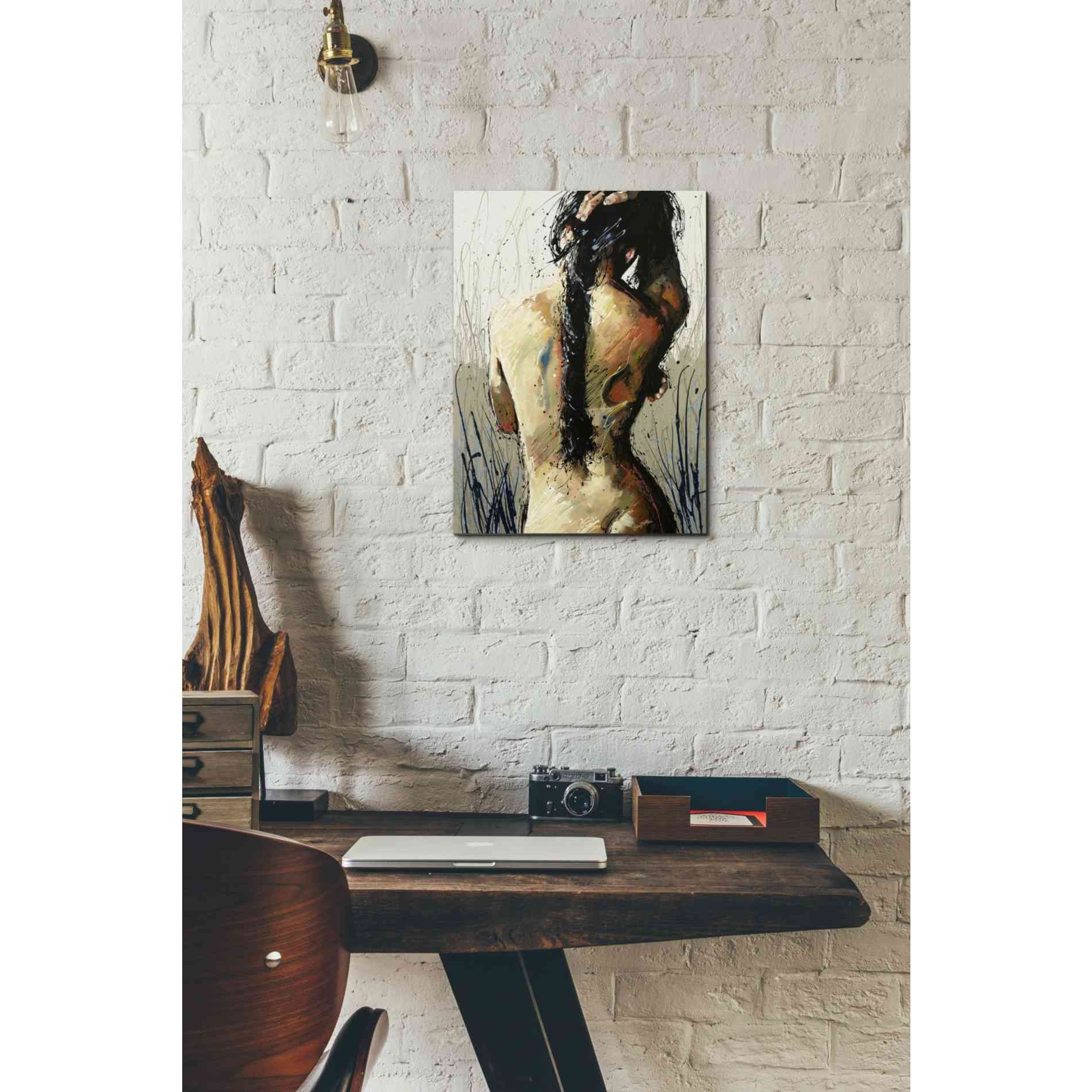 'Mother Ganges' by Colin John Staples, Giclee Canvas Wall Art