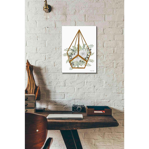 Image of 'Gold Geometric Diamond' by Cindy Jacobs, Giclee Canvas Wall Art