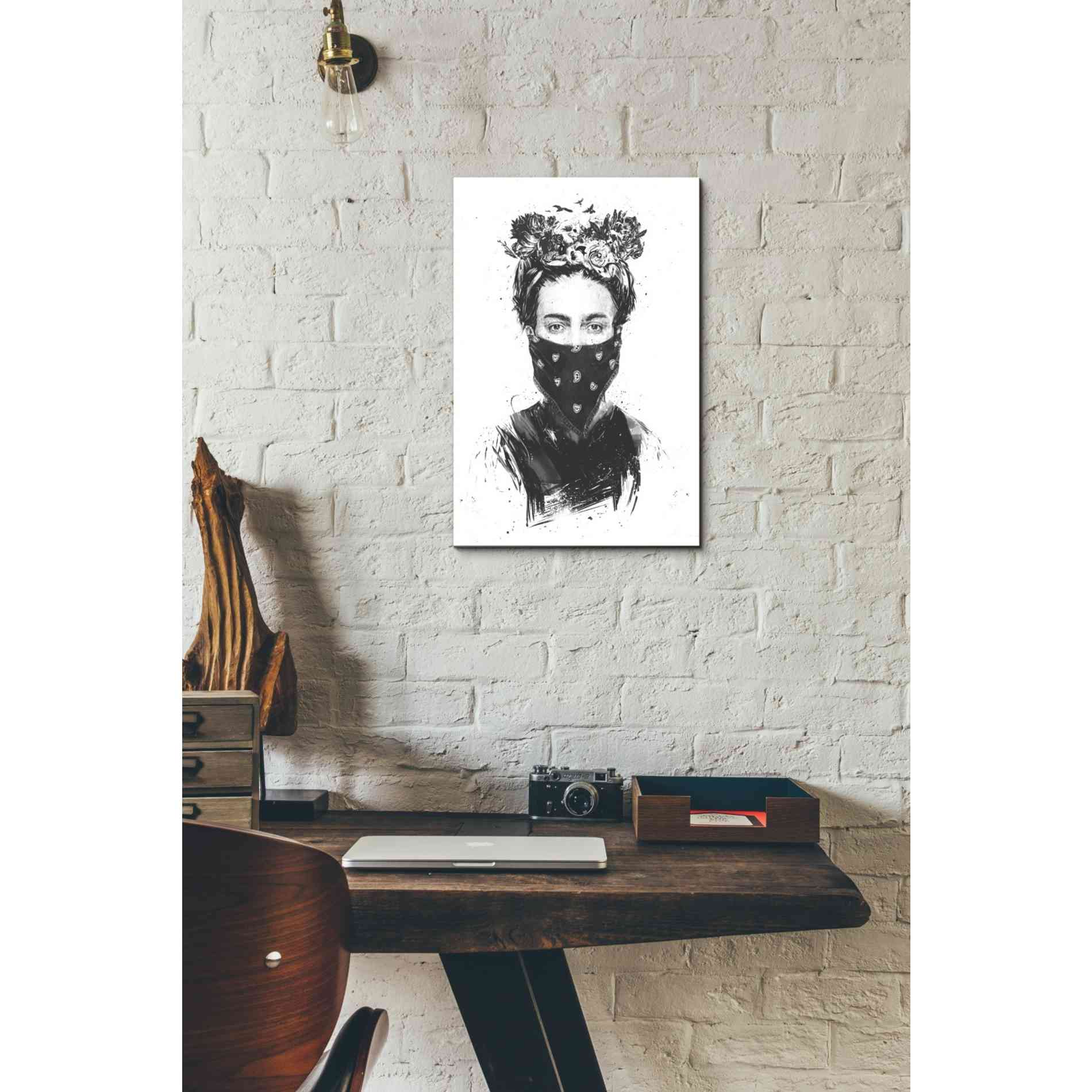 'Rebel Girl' by Balazs Solti, Giclee Canvas Wall Art