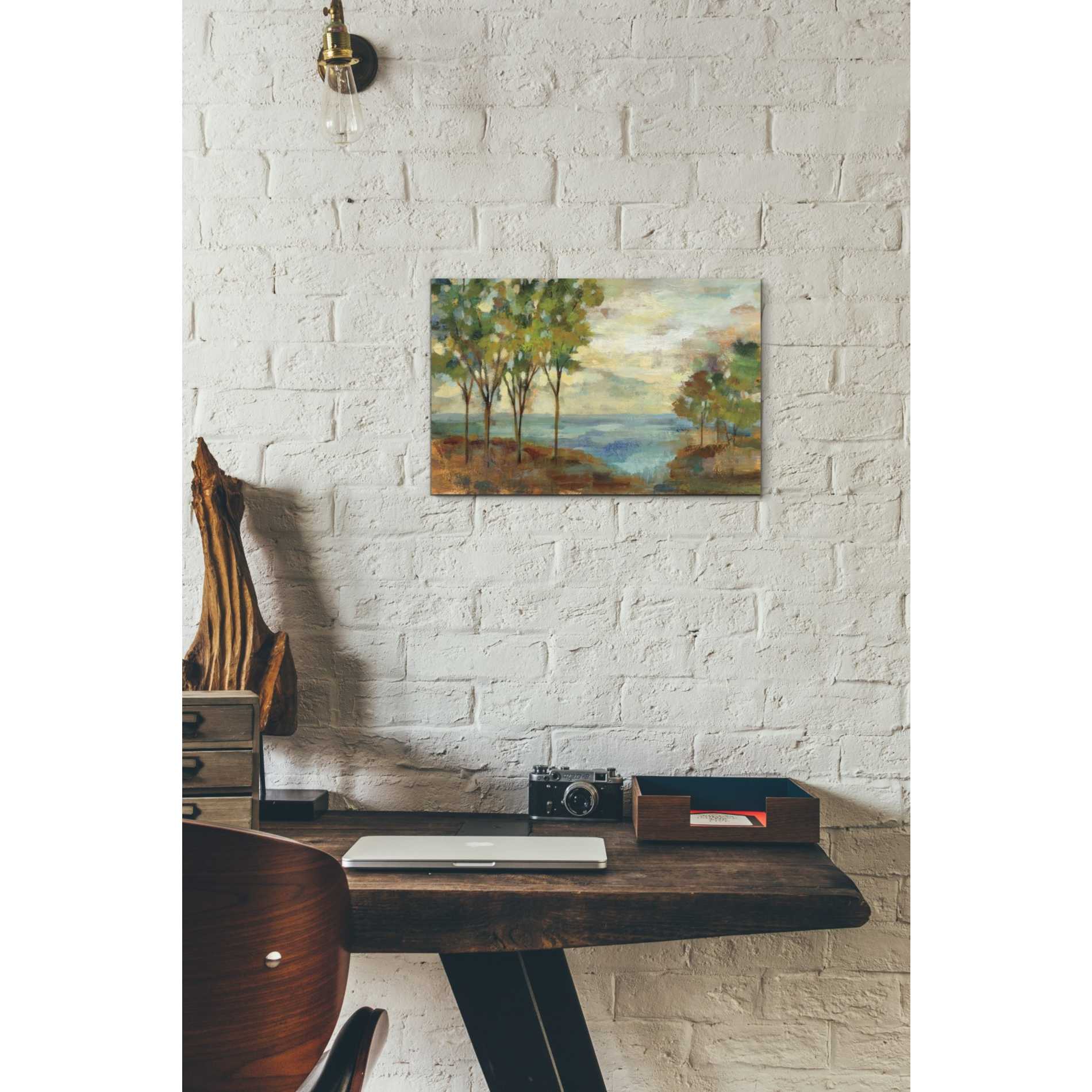 "View of the Lake" by Silvia Vassileva, Canvas Wall Art,18 x 12