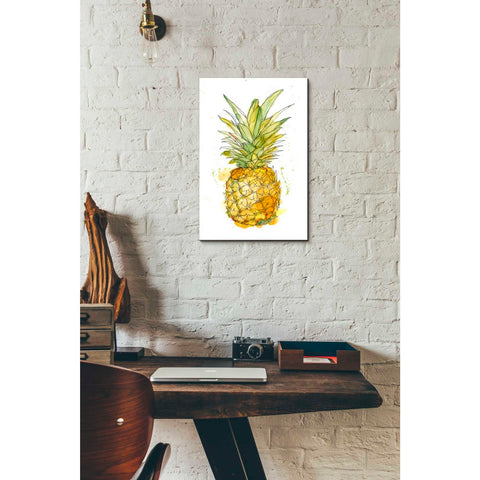 Image of 'Pineapple Splash I' by Ethan Harper Canvas Wall Art,12 x 18