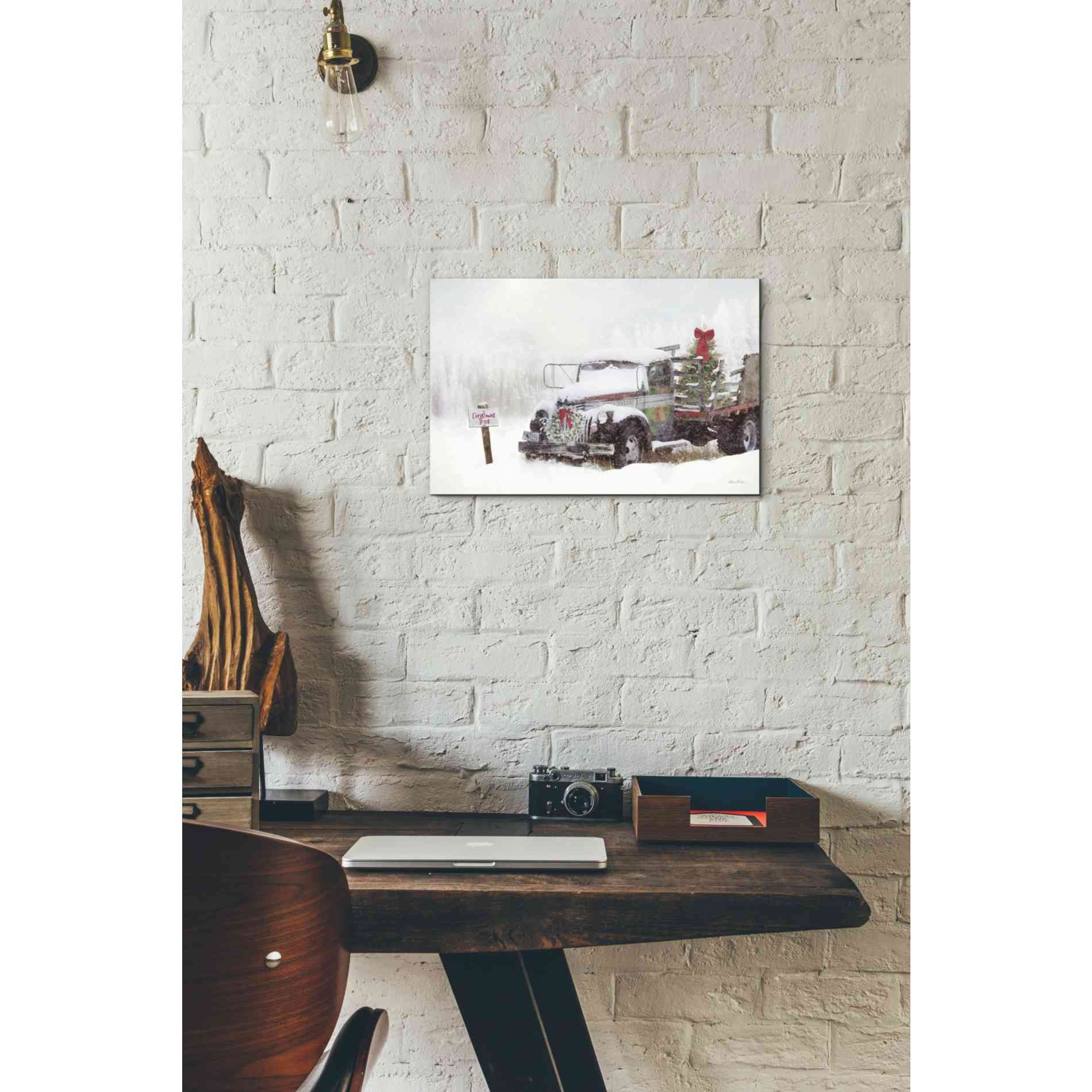 'Wyoming Tree Farm' by Lori Deiter, Canvas Wall Art,18 x 12