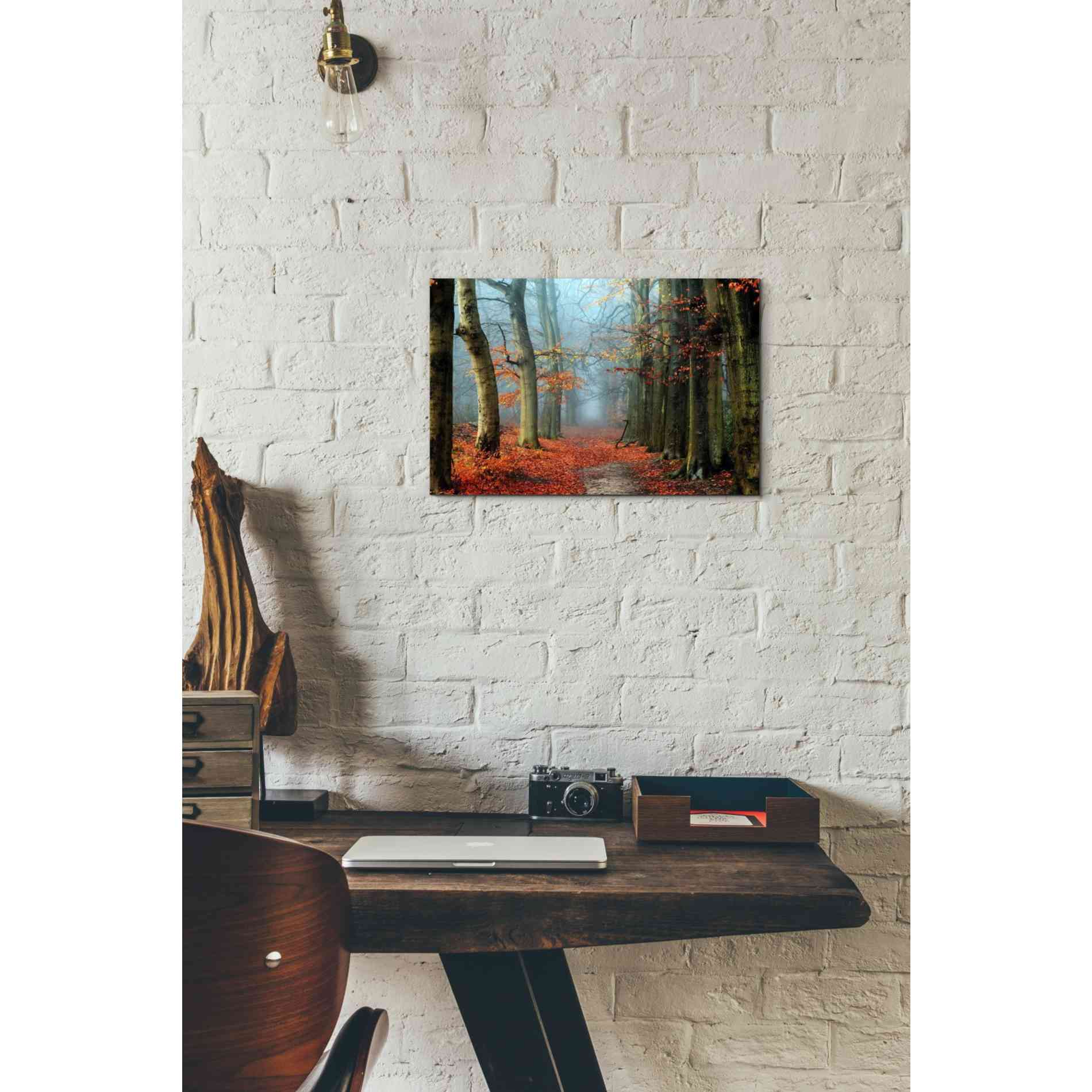 'Bussum in Fall' by Lars van de Goor, Giclee Canvas Wall Art