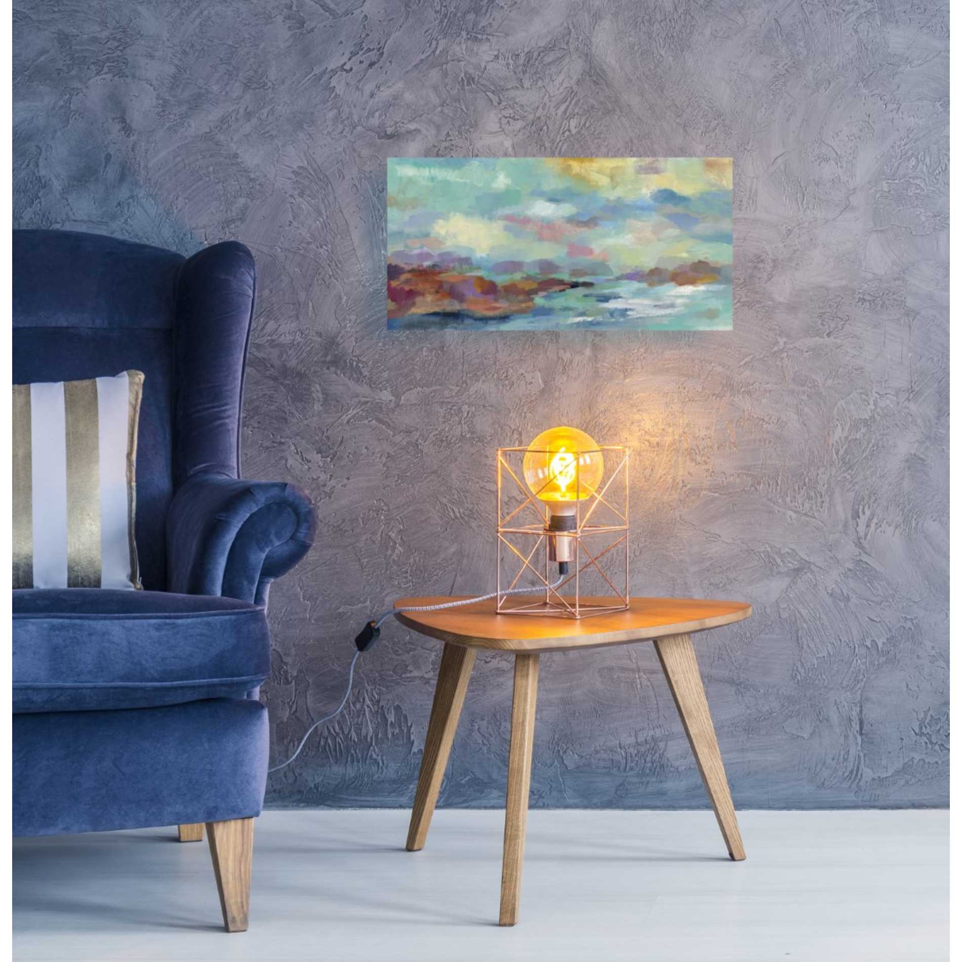 "Archipelago" by Silvia Vassileva, Canvas Wall Art,24 x 12