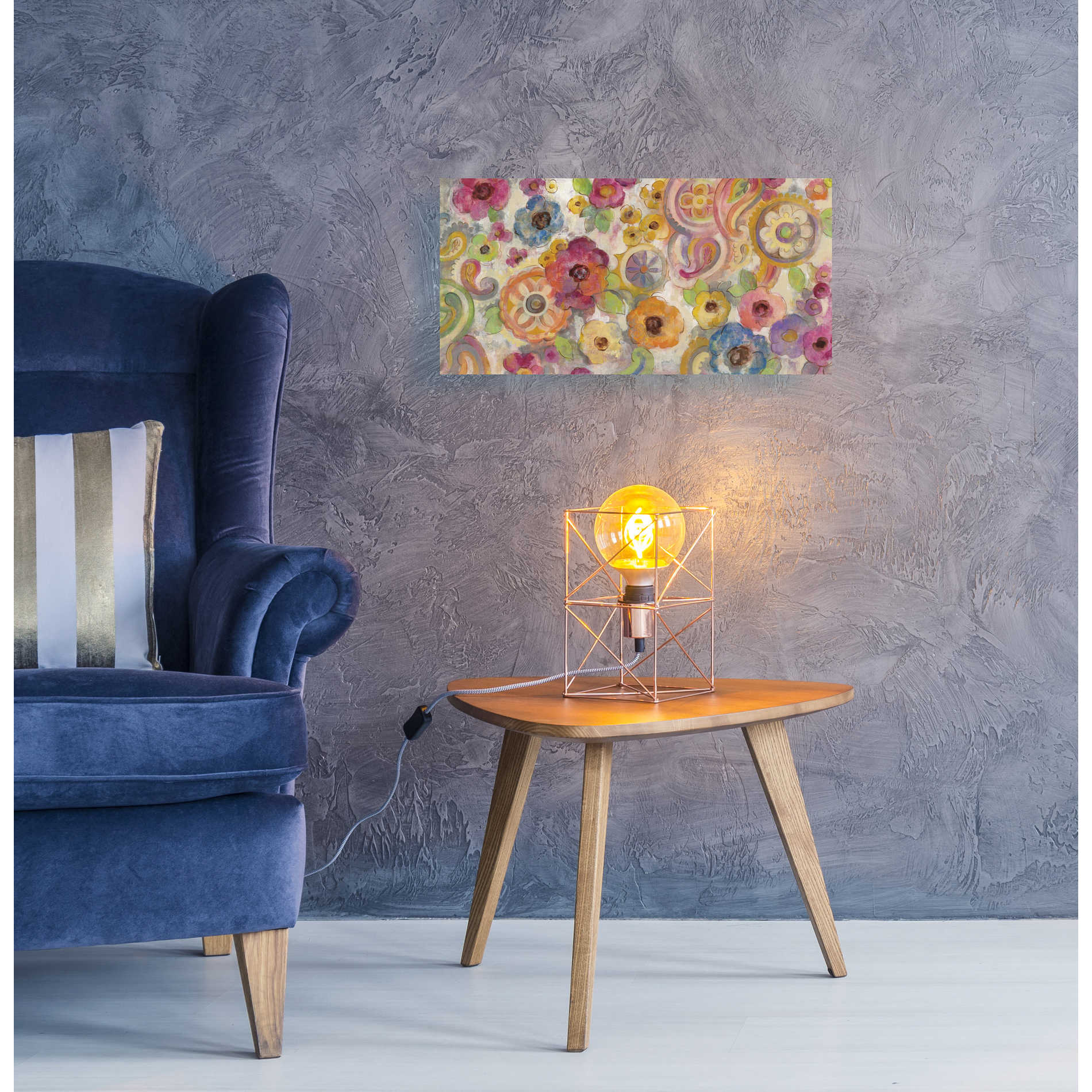 'Bohemian Summer I' by Silvia Vassileva, Canvas Wall Art,24 x 12