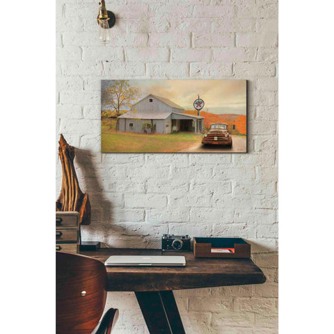Image of 'The Old Station' by Lori Deiter, Canvas Wall Art,24 x 12