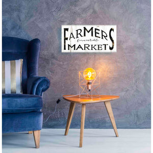 'Farmer's Market I' by Cindy Jacobs, Canvas Wall Art,24 x 12