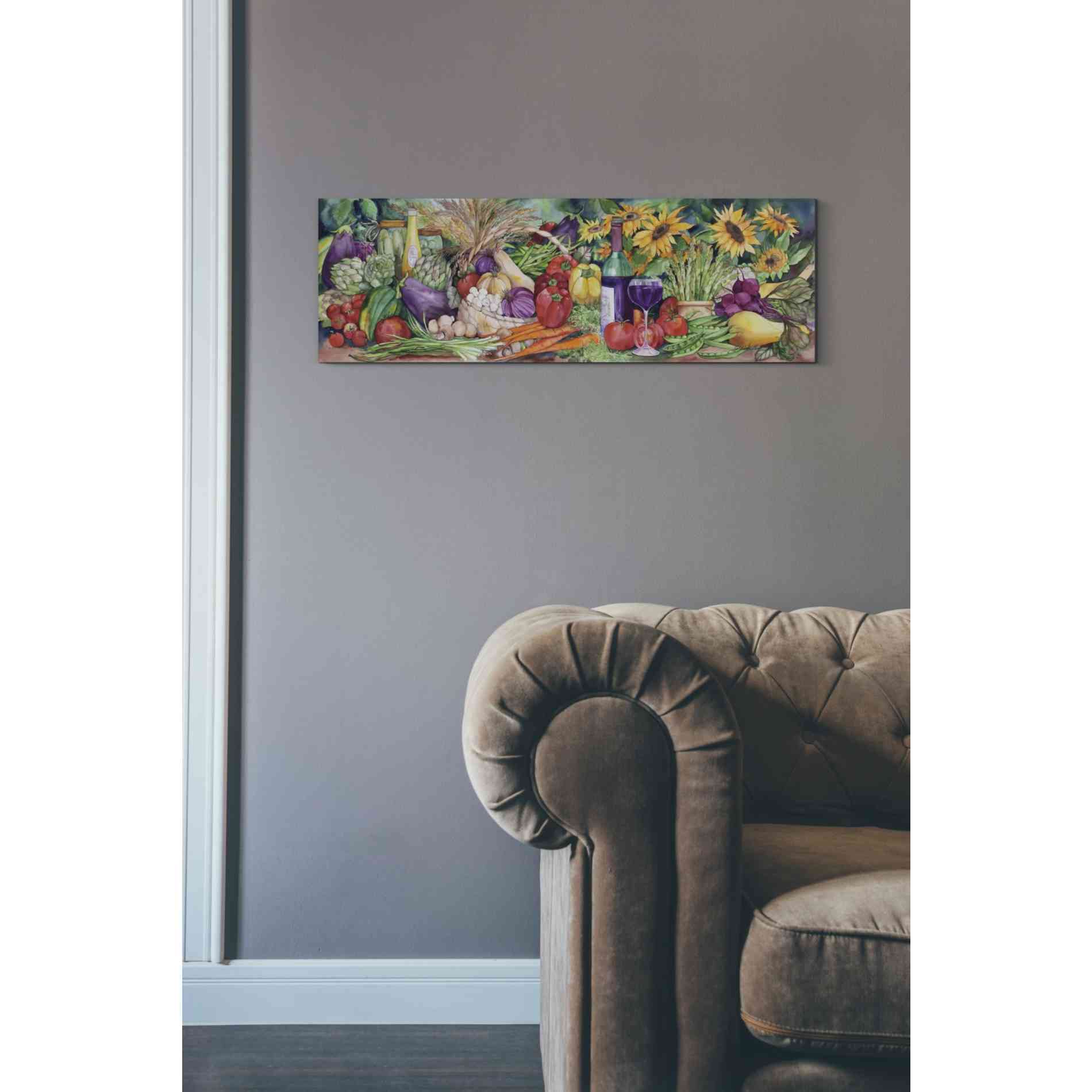 'Vegetable Medley' by Danhui Nai, Canvas Wall Art,12 x 36