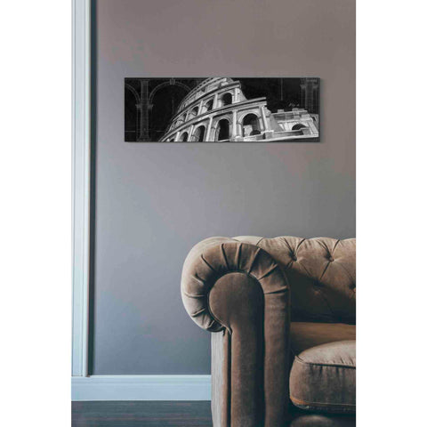 Image of 'Iconic Architecture I' by Ethan Harper Canvas Wall Art,12 x 36