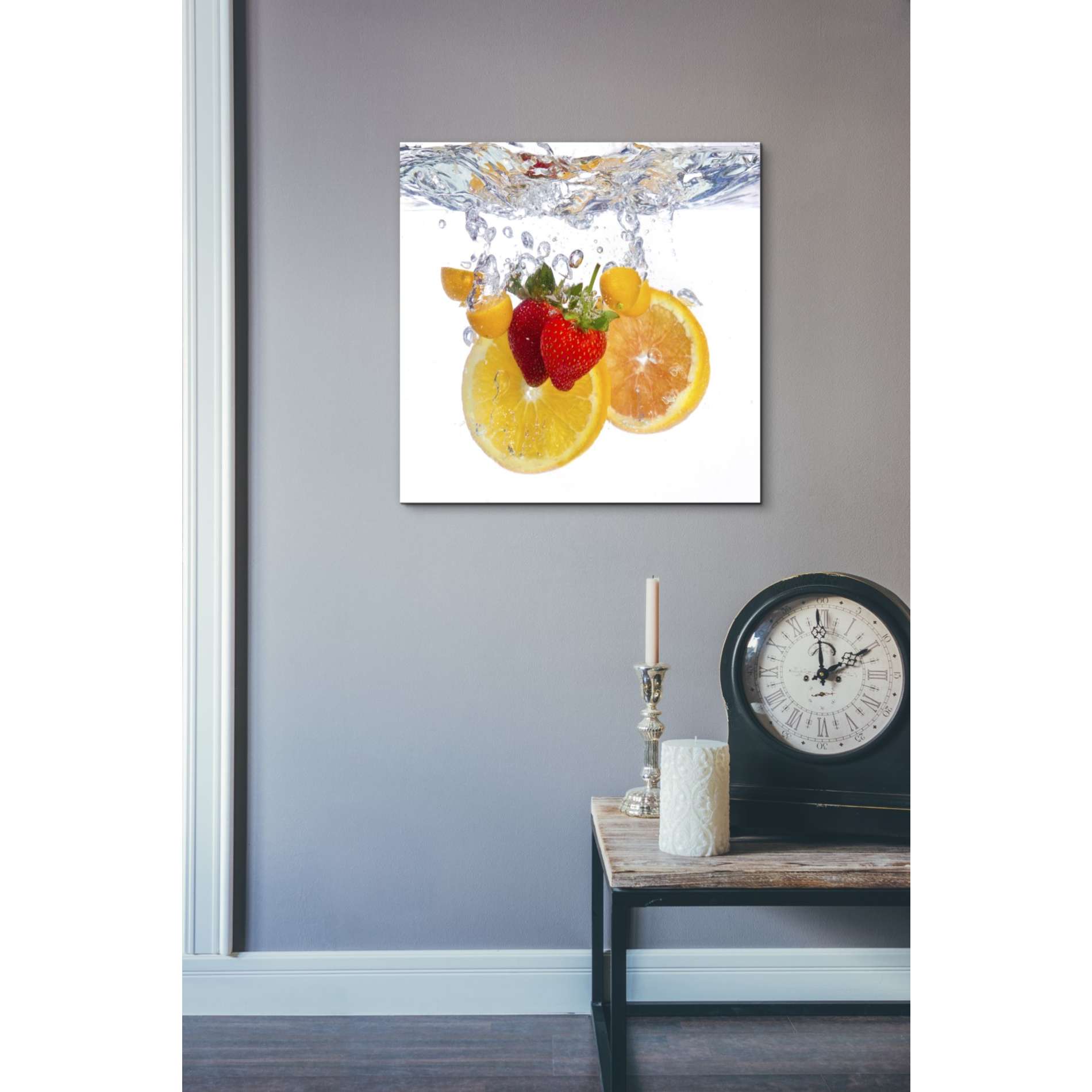 'Fruit Splash I' Giclee Canvas Wall Art