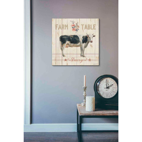 Image of 'Farm Patchwork V' by Danhui Nai, Canvas Wall Art,18 x 18